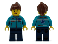 LEGO MiniFig Ambulance Paramedic - new uniform (NL)