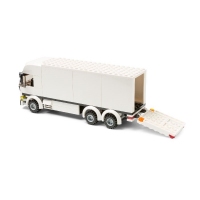 LEGO BHV Transport: Vrachtwagen met laadklep, wit_5