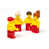 LEGO Minifig Reddingsbrigade, vrouw_3