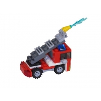 LEGO Midi Scale Brandweer Ladderwagen NL-striping_3