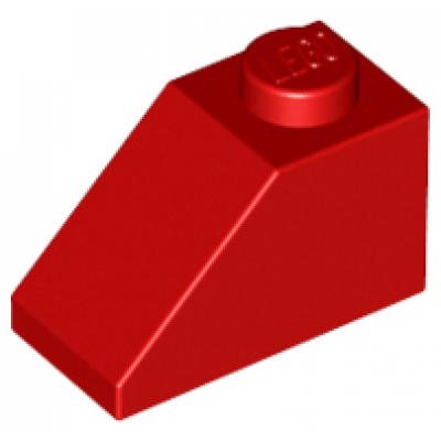 LEGO Dakpan 45 x 2 x 1, rood