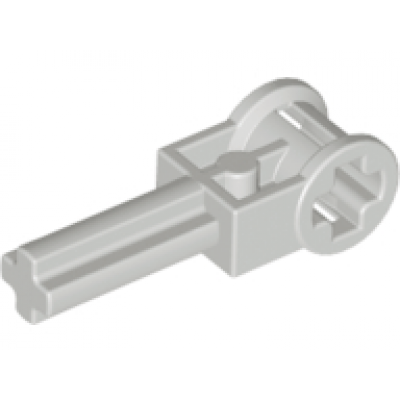 LEGO Technic Pole Reverser Handle, lichtgrijs