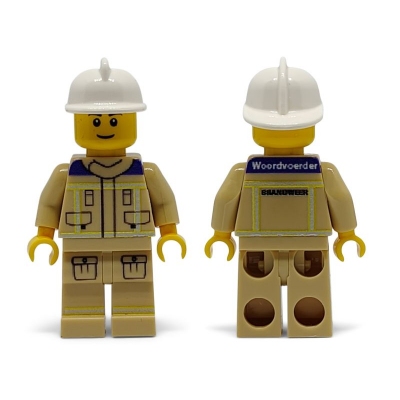 LEGO MiniFig Brandweerman - Woordvoerder (NL)_1