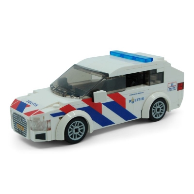 LEGO Politie Audi A6 - NL-striping_1