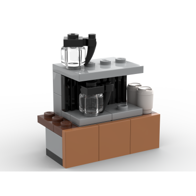 LEGO BHV Winkelinrichting: Coffee Corner_1