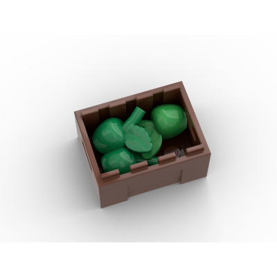 LEGO BHV Winkelinrichting: Krat met groene appels_1