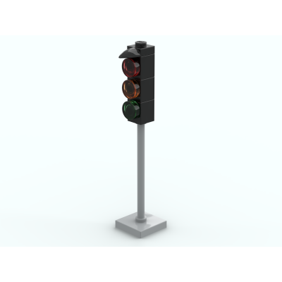 LEGO Verkeer: stoplicht rijbaan_1